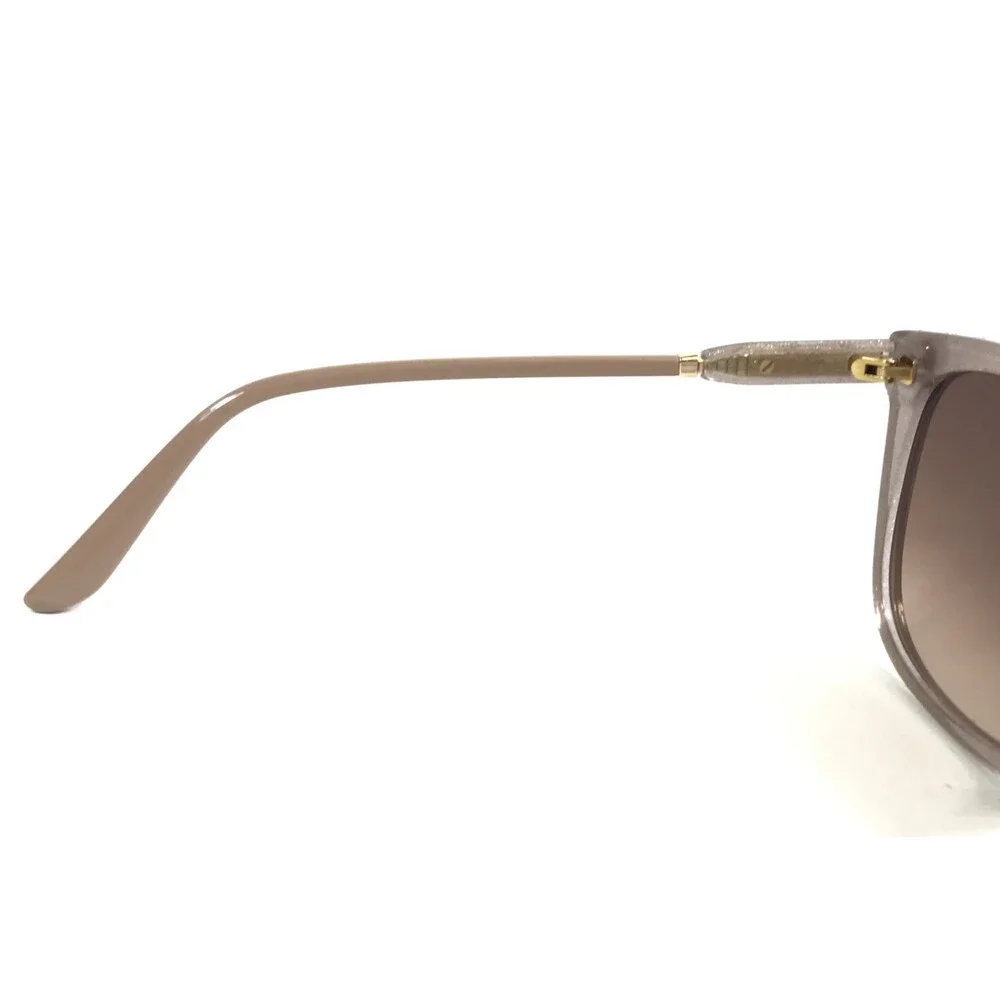 Juicy Couture Sunglasses JU635/G/S DXQHA Beige Glitter w/ Brown Gradient Lenses